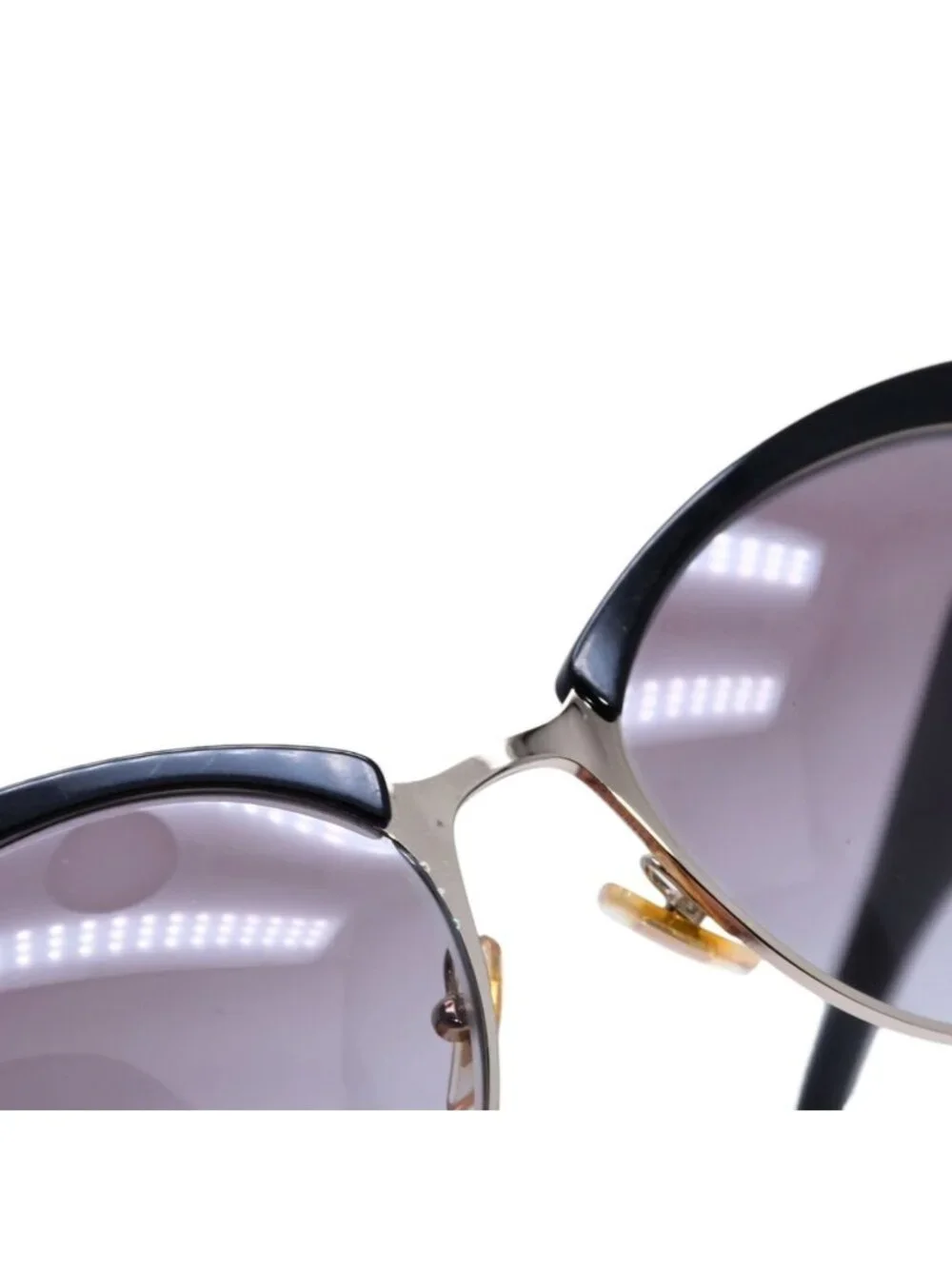 Miu Miu Cat Eye Sunglasses Eyewear Rhinestone Black